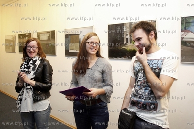 Gdansk Brzezno. Projektornia GAK. Wystawa zdjec Michala...