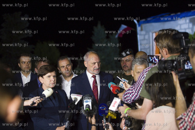 Wizyta Premier RP Beaty Szydło oraz Ministra Obrony...
