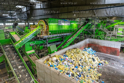 Zmodernizowana sortownia odpadów w Zakładzie Utylizacyjnym...