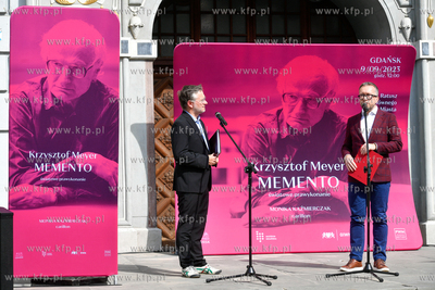 Gdańsk. Przedproża Dworu Artusa. Prawykonanie utworu...