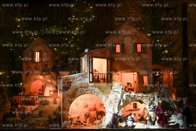 Szopka Bożanarodzeniowa w kościele św. Brygidy w...
