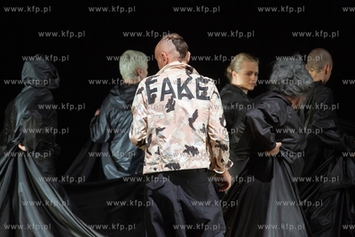 Gdańsk, Teatr Wybrzeże. Próba medialna spektaklu...