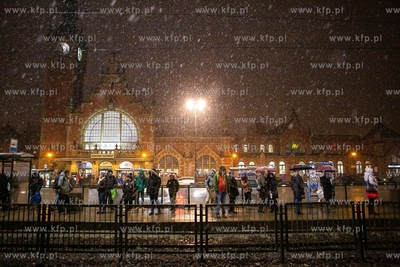 Gdańsk. Powrót zimy. 21.02.2019 / Fot. Anna Rezulak...