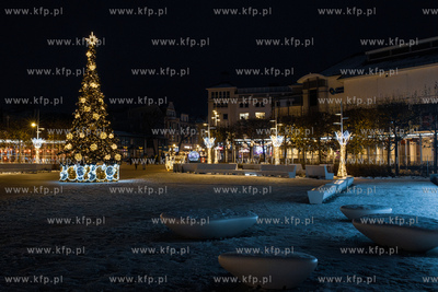 Sopot. Iluminacje świąteczne. 08.12.2023 / fot. Anna...