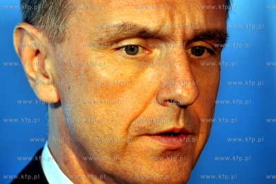 Minister Obrony Narodowej Bogdan Klich na ORP Kontradmiral...