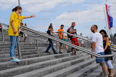 Gdansk Letnica. Dzien otwarty nowego gdanskiego stadionu...