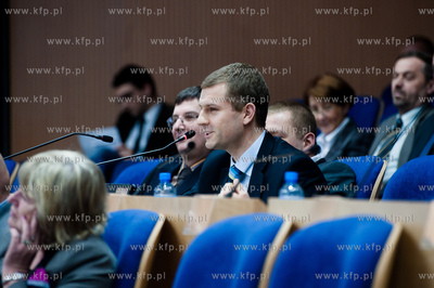 Gdansk. XIV sesja Sejmiku Wojewodztwa Pomorskiego,...