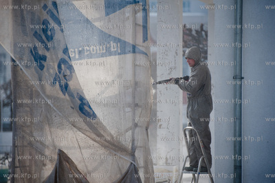 Sopot. Remont generalny arkad przy molo. 
20.03.2012
fot....