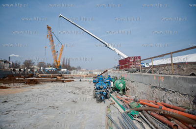 Gdansk. Wisloujscie. Zmontowana, przygotowana do pracy...