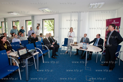 Gdansk. Biurowiec kompleksu Garnizon. Uroczyste otwarcie...