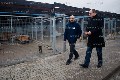 Gdansk. Schronisko dla bezdomych zwierzat Promyk. Akcja...