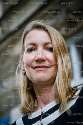 Gdansk. Wrzeszcz. Dr. Aleksandra Richie, autorka ksiazki...