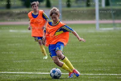 Pruszcz Gdanski. Boisko przy Gimnazjum nr 1. Miedzynarodowy...