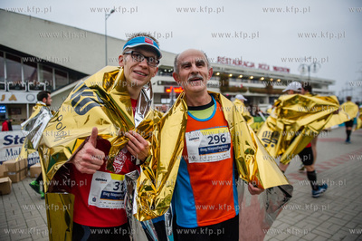 Gdynia. Skwer Kosciuszki. Meta Biegu Niepodleglosci....