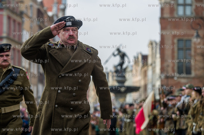Gdansk. Narodowy Dzien Pamieci Zolnierzy Wykletych....