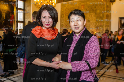 Gdansk. Wielka Sala Wety Ratusza Glownego Miasta. Obchody...