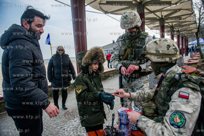 Gdynia. Plaza Miejska. Wielka Orkiestra Swiatecznej...
