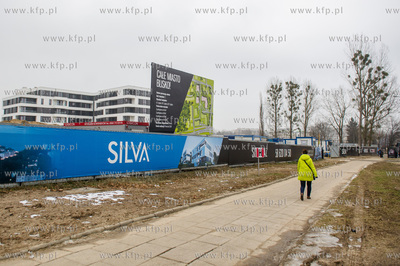 Gdynia. Budowa osiedla Silva, prowadzona przez dewelopera...