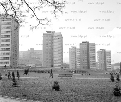 Gdynia Wzgorze Nowotki pozniej sw. Maksymiliana. 03.1972...
