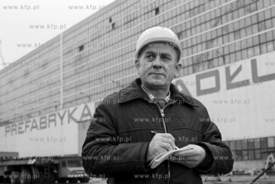 Mieczysław Dahm, dyspozytor bazy sprzętu i transportu...