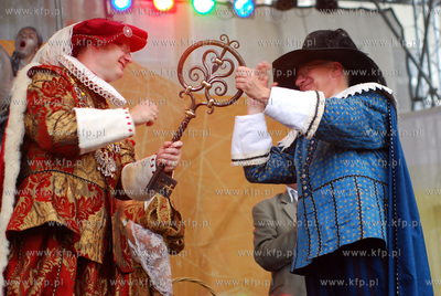 Uroczystosci zakonczenia Jarmarku sw Dominika 2008...