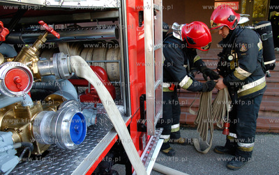 Slupsk	
W Szkole Policji w Slupsku zapalily sie pokoje...