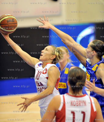 Hala Wisly w Krakowie. Ford Germaz Ekstraklasa. Koszykarki...