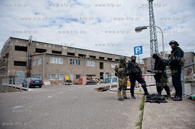 Gdynia. Torpedownia na terenie portu wojennego na Oksywiu....