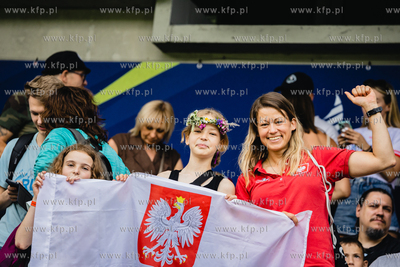 Kraków. Igrzyska Europejskie 2023, na stadionie Wisły...