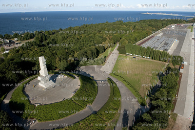 Westerplatte z lotu ptaka. 23.08.2009 fot. Kacper Kowalski...