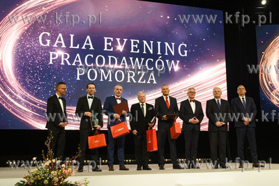 Gala Evening Pracodawców Pomorza w Amber Expo w Gdańsku....