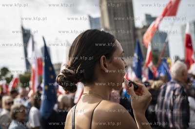 Warszawa. Marsz Miliona Serc. 01.10.2023 fot. Anna...