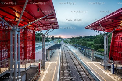 Pomorska Kolej Metropolitalna, stacja Gdansk Kielpinek....