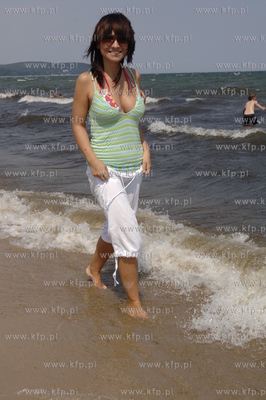 Marzena Sienkiewicz, pogodynka z Panoramy TVP2
17.07.2007
Fot....