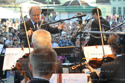 Swieto Monciaka. Sopot Ulica Artystow. Koncert Macieja...