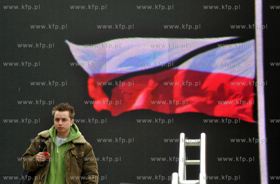 Gdansk - ulica Podwale Grodzkie. Pasaz handlowy City...