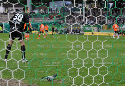 Mecz pilkarski ekstraklasy Lechia Gdansk - Zaglebie...