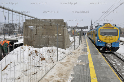 Gdansk Dolny Wrzeszcz. Przebudowa dworca PKP, peronu...