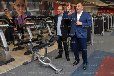 Otwarcie nowego Tiger Gym Fitness Club nalezacego do...