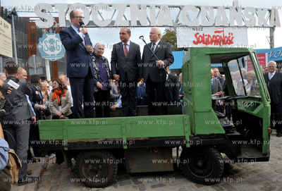 Uroczyste otwarcie Europejskiego Centrum Solidarnosci...