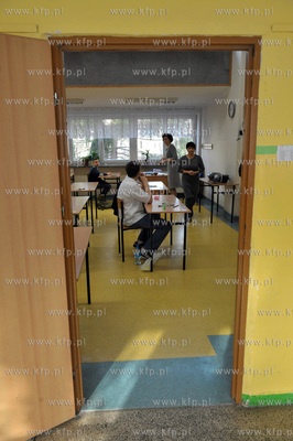 Sprawdzian szóstoklasisty w Szkole Podstawowej 58...