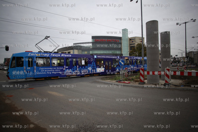 Gdansk. Przebudowa skrzyzowania  ul. Grunwaldzka z...