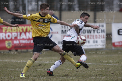 Wejherowo. Cwiercfinal Pucharu Polski w pilce noznej...