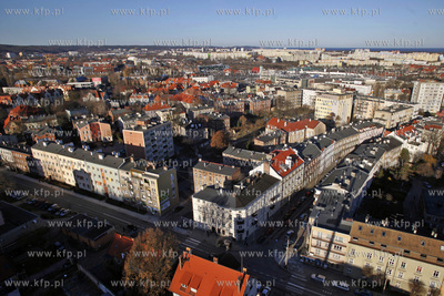 Gdansk Wrzeszcz.Ul. Jesionowa i Partyzantow. 28.12.2012...