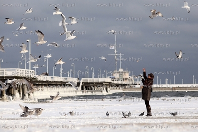 Molo w Sopocie.
27.01.2014
fot. Krzysztof Mystkowski...