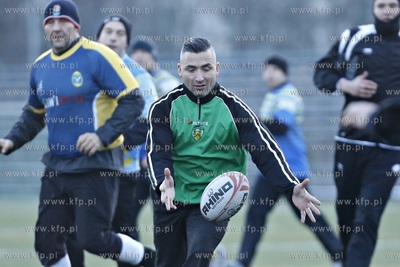 Stadion Ogniwa Sopot. Noworoczny mecz rugby.
01.01.2016
fot....