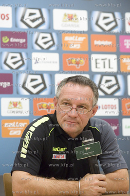 Konferencja prasowa przed meczem Lechia Gdańsk Legia...