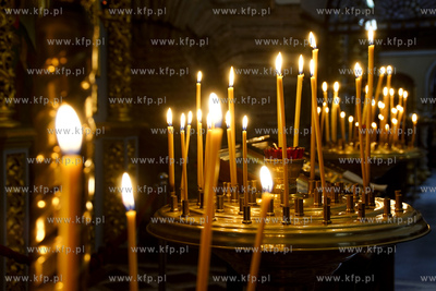 Kijów. Ławra Peczerska jest siedzibą ukraińskiego...