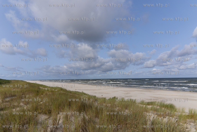 Plaża w okolicy Słajszewa, gdzie ma powstać pierwsza...