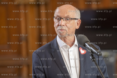 Dwór Artusa. Konferencja prasowa Ministra Spraw Zagranicznych...